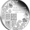 The Queen - Platinum Jubilee - 1 Oz Silber Proof +Box +COA*