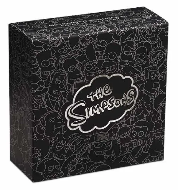 The Simpsons - Krusty Lu Studios - 1 Unze Silber Proof 2022 + Box +COA*