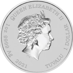 The Simpsons - Marge & Maggie - 1 Oz Silber 2021 *