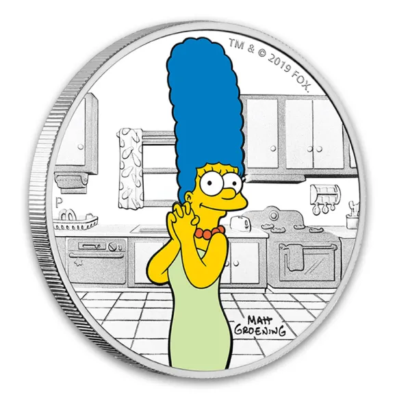 The Simpsons - Marge 1 Oz Silber Proof 2019*
