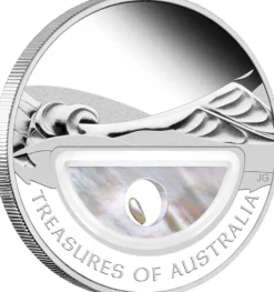 Treasure of Australia - Pearls - 1 Unze Silber 2011 + Box + COA *