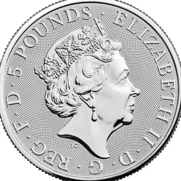 Tudor Beasts - Black Bull - 2 Oz Silber 2023*