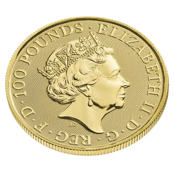 Tudor Beasts - Lion of England - 1 Unze Gold 2022