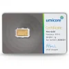 Umicore 1 Gramm Goldbarren