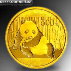 1/10 Unze China Panda 2015 Goldmünze