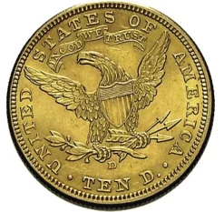 USA - Liberty Head - 10 Dollar Goldmünze 15,05 Gramm Feingoldanteil