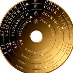 Valcambi Armillary 1 Unze Goldmünze verschiedene Jahrgänge