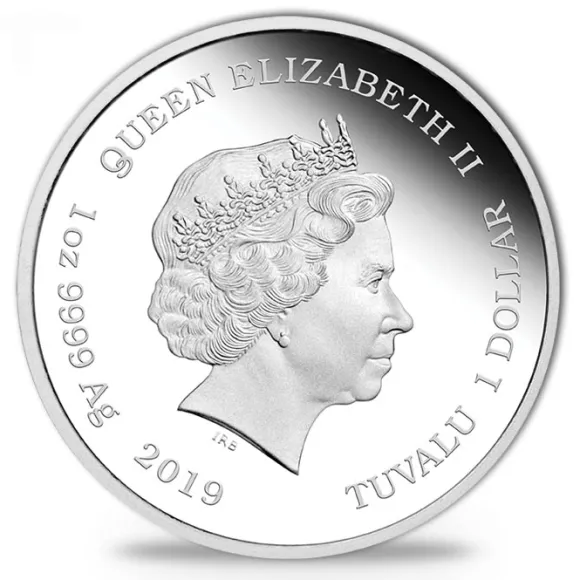 Vom Winde verweht - 1 Oz Silber Proof + Box +COA*