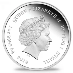 Vom Winde verweht - 1 Oz Silber Proof + Box +COA*