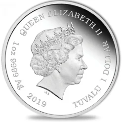 Wealth & Wisdom Schwein 2019 2 x 1 Oz Silber Proof *