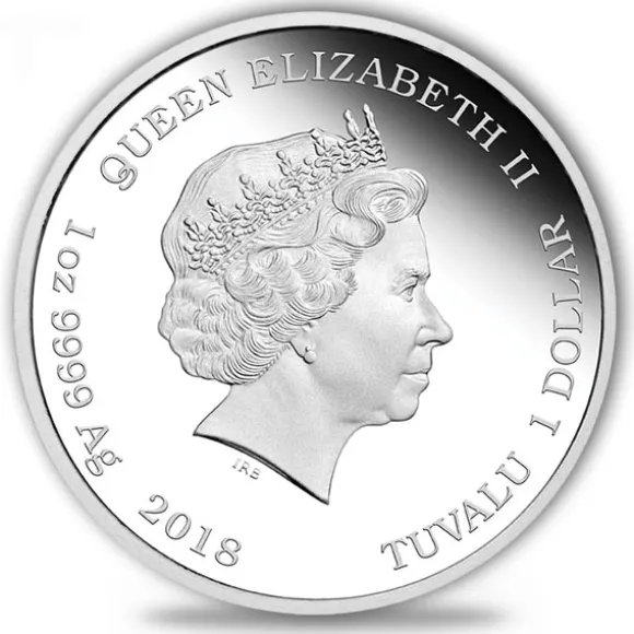 Wealth & Wisdom 2 x 1 Oz Silber Hund 2018 *