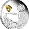 Wedding / Hochzeit 1 Oz Silber 2020 + Box + COA *