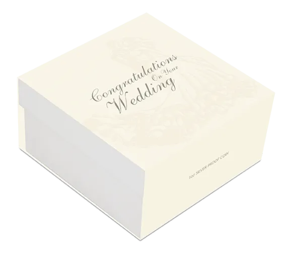 Wedding / Hochzeit 1 Oz Silber 2020 + Box + COA *