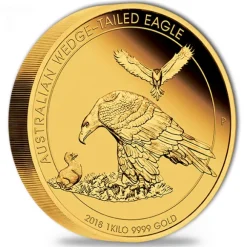 Wedge Tailed Eagle - 1 KG Gold Proof 2019 + Box + COA
