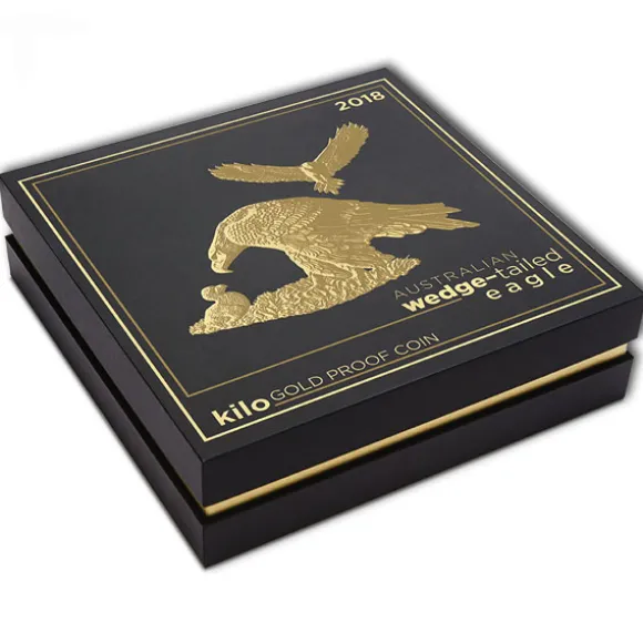 Wedge Tailed Eagle - 1 KG Gold Proof 2019 + Box + COA