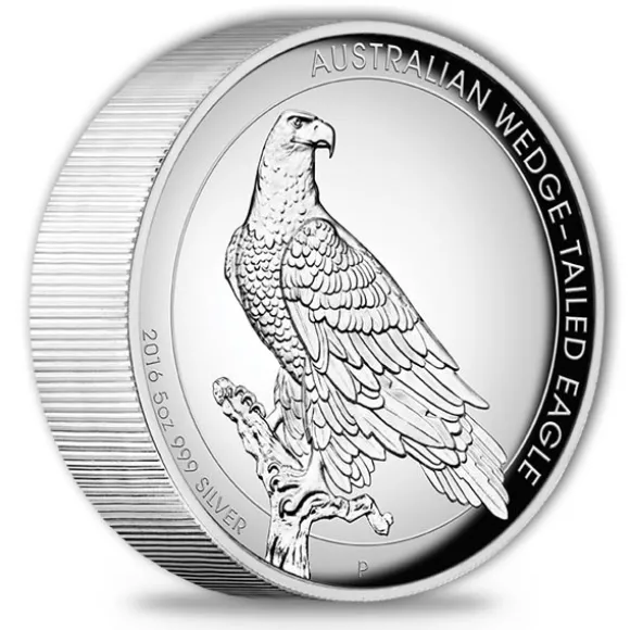 Wedge Tailed Eagle 5 Oz High Relief 2016 + Box + COA *