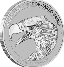 Wedge Tailed Eagle 1 Oz Platin Proof 2022 + Box + COA*