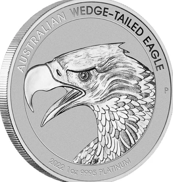 Wedge Tailed Eagle 1 Oz Platin Proof 2022 + Box + COA*