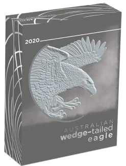 Wedge Tailed Eagle 1 Oz Platin 2020 Proof +Box +COA