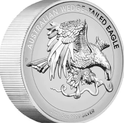 Wedge Tailed Eagle 5 Oz Silber Enhanced Reverse Proof + Box +COA*