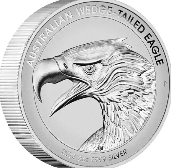 Wedge Tailed Eagle 2 Oz Silber High Relief Enhanced Proof 2022*
