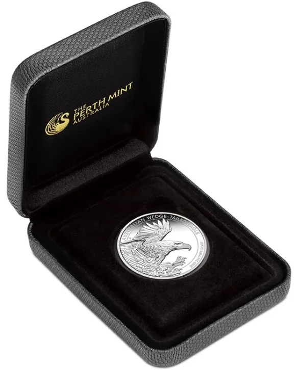 Wedge Tailed Eagle 2 Oz Silber Proof 2020 + Box +COA*