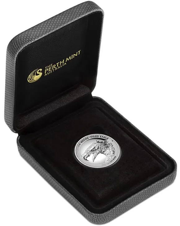 Wedge Tailed Eagle 1 Oz Silber 2022 Ultra High Relief +Box*