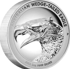 Wedge Tailed Eagle 2022 5 Oz Silber Ultra High Relief Proof + Box +COA*