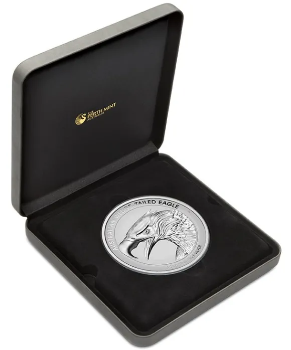 Wedge Tailed Eagle 10 Unzen Silber Reverse Proof 2022 +Box +COA*