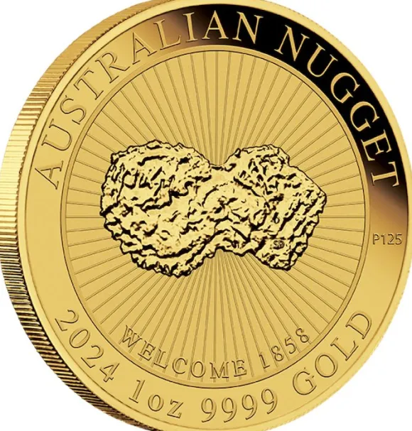 Welcome Nugget 1 Unze Gold 2024