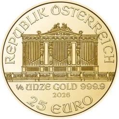 Wiener Philharmoniker 1/4 Unze Gold 2026