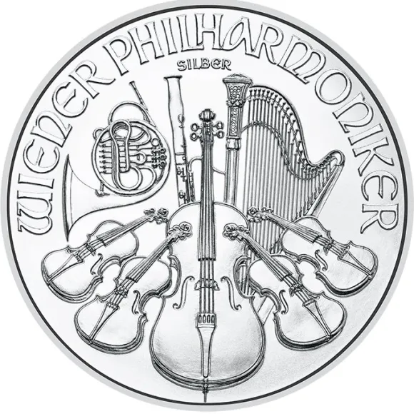 Wiener Philharmoniker 1 Unze Silber verschiedene Jahrgänge (Regelbesteuert)