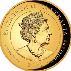Winged Victory 1 Oz Gold High Relief 2021 +Box +COA