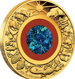 Wonders of Australia Opal - The Outback - 1 Oz Gold Proof 2026 +Box +COA
