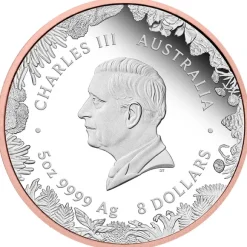 Wonders of Australia 5 Oz Silber Double Gilded 2026 + Box + Zertifikat