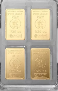 20 x 1/20 Oz Gold Unity Box Heimerle + Meule-Copy