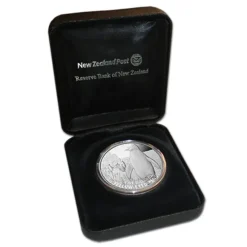 Yellow-Eyed Penguin 1 Oz Silber 2011 Proof +Box +COA*
